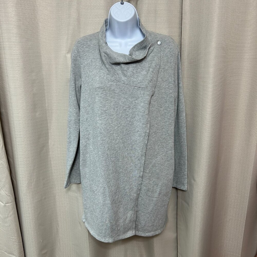 J. Jill Crossover Pullover Tunic Women's Size XS Gray